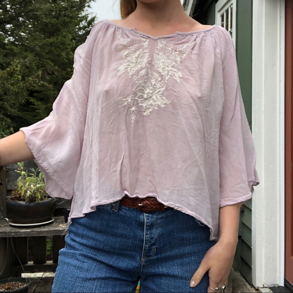 Ava Lilac Top